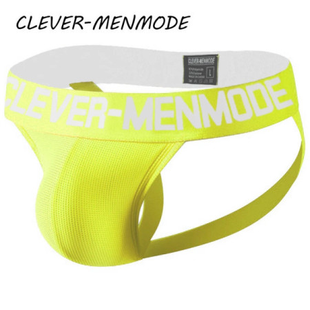 CLEVER-MENMO Men Sexy Porn Buttock Thong String T Back Cutout Mini Panties Exotic Jockstrap G String Penis Bag Lingerie Adult 18