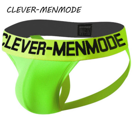 CLEVER-MENMO Men Sexy Porn Buttock Thong String T Back Cutout Mini Panties Exotic Jockstrap G String Penis Bag Lingerie Adult 18