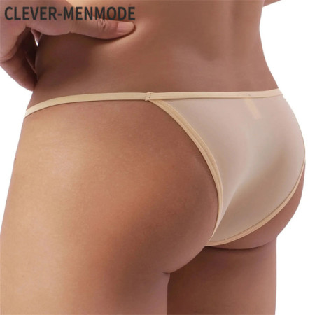 CLEVER-MENMODE 5x Mini Thong Panties Men Sexy Erotic Underwear Bikini String T-Back Ultra Thin Briefs Underpants Lingerie hombre