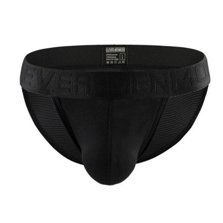 CLEVER-MENMODE Sexy Men Underwear Mesh Briefs Penis Pouch Thin Underpants Bondage Elastic Strap Band Slips Lingerie Panties