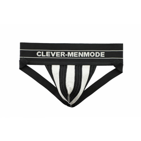 CLEVER-MENMODE Men Jockstrap G Strings Sexy Underwear Wide Waistband Cotton Thong Erotic Penis Pouch Panties Bikini Underpants