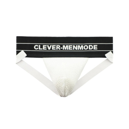 CLEVER-MENMODE Men Jockstrap G Strings Sexy Underwear Wide Waistband Cotton Thong Erotic Penis Pouch Panties Bikini Underpants